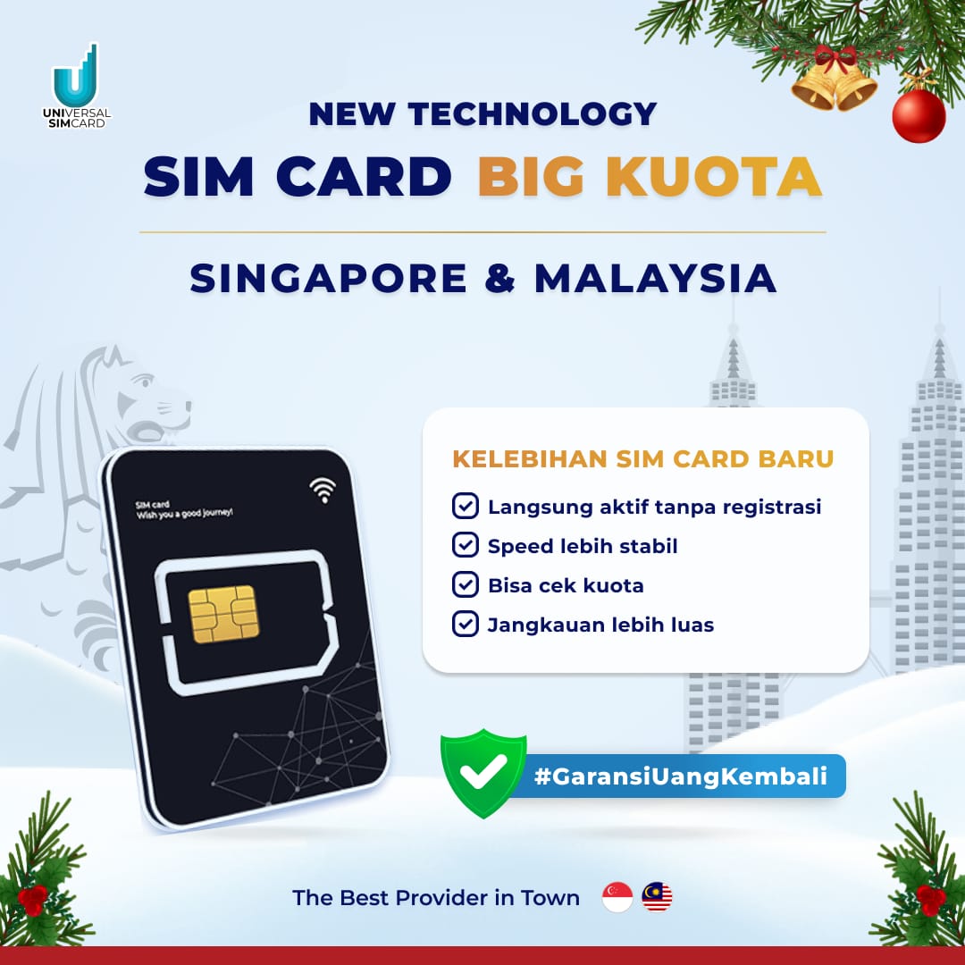 UniSim Simcard Singapore & Malaysia BIG DATA