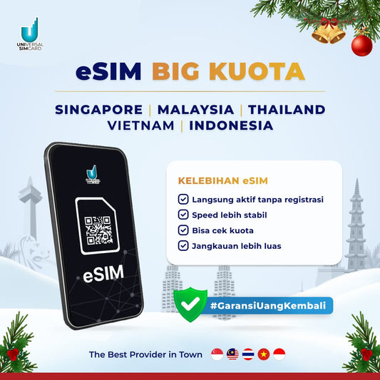 UniSim eSIM ASEAN Big Data (SG, Malay, Thai, Indo, Vietnam)