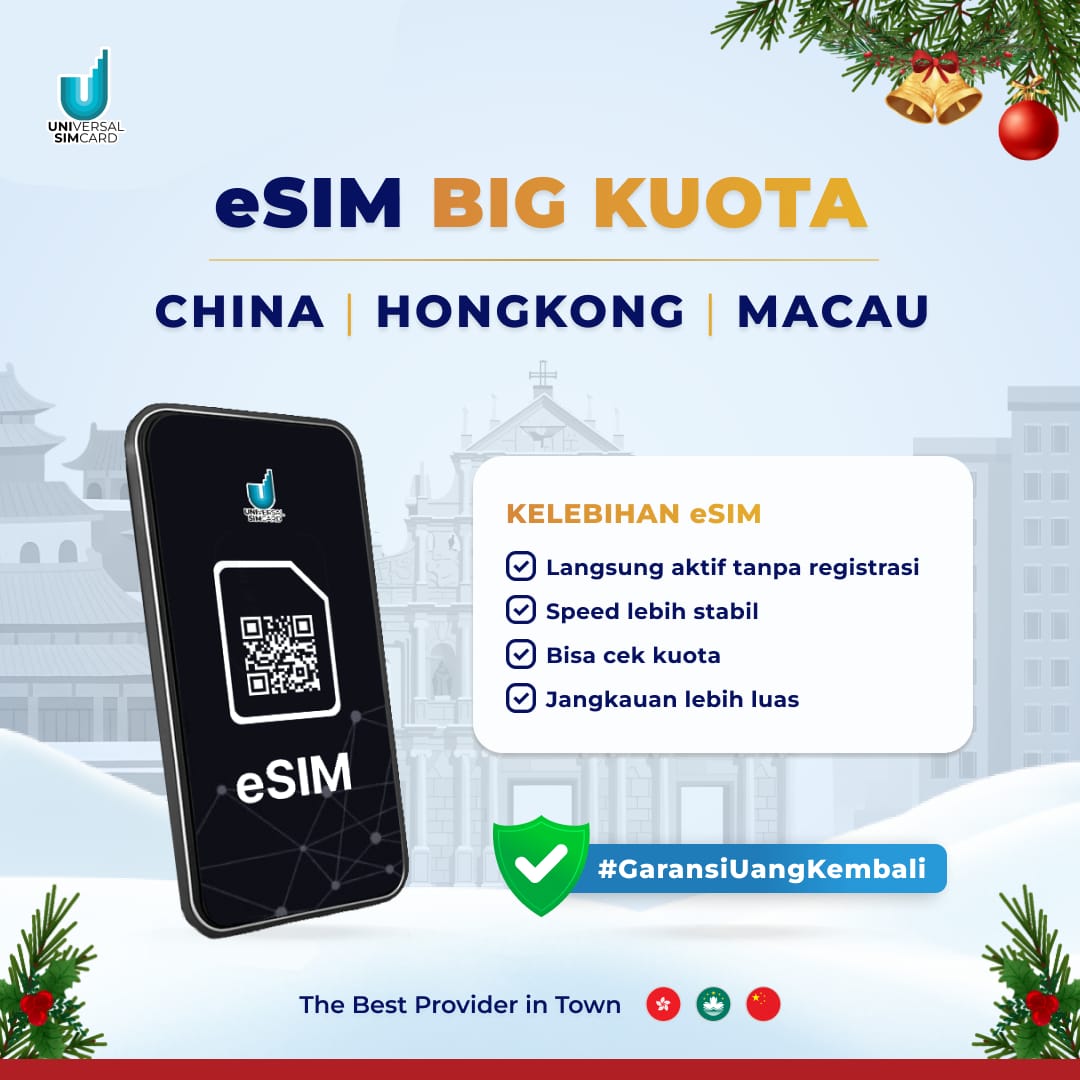UniSim eSIM China Hongkong Macau Big Data
