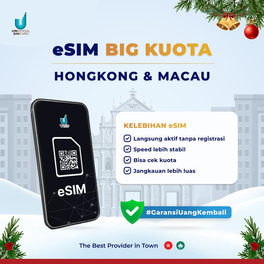 Unisim eSIM Hongkong & Macau Big Data