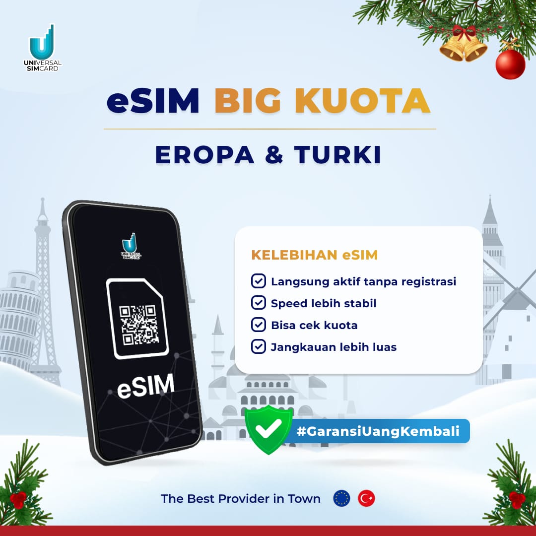 Unisim eSIM Europe + Turkey Big Data