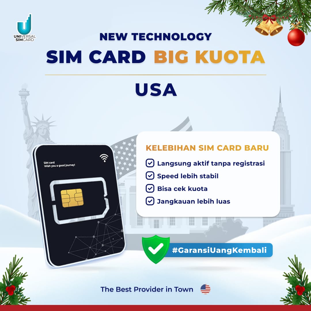 Unisim Simcard USA Only Big Data