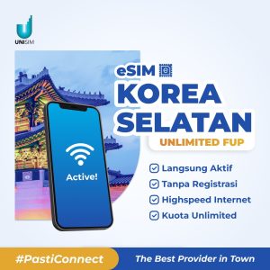 Unisim eSIM Korea Unlimited FUP & True Unlimited